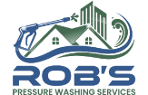 Rob's Pressure Washing Services Logo